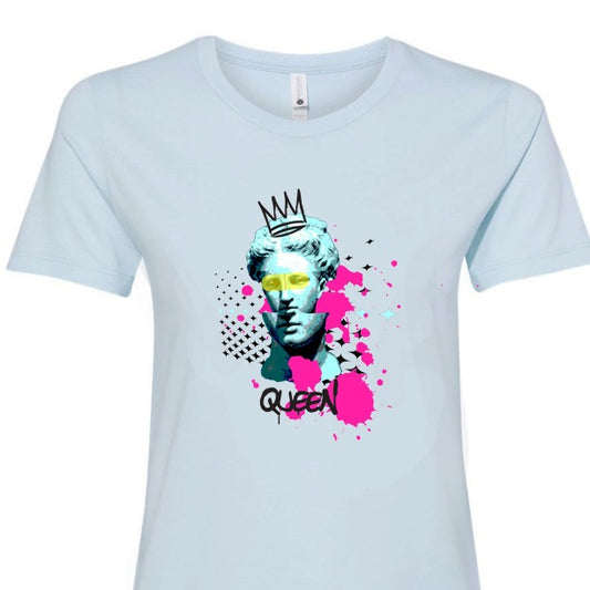 Past / Present - I Am Queen Femme Cut Tee