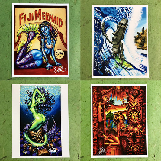 Art by Big Toe - Prints - 8"x11" Collection