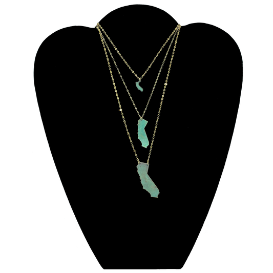 California State Necklace by Ninotchka