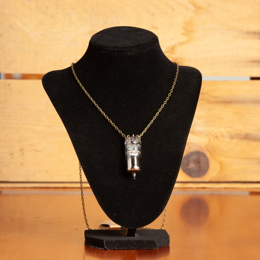Vintage Vacuum Tube Chain Necklace