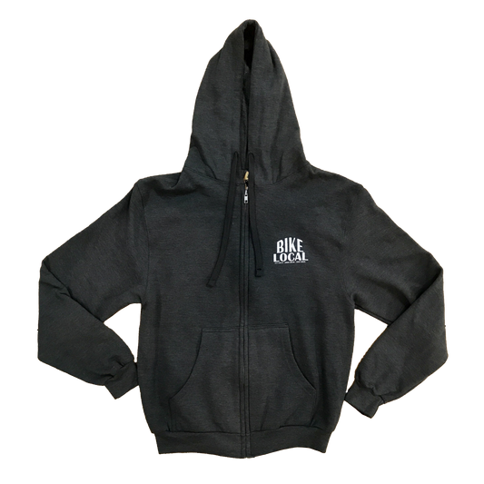 Bike Local x Draculas Zippered Hoodie