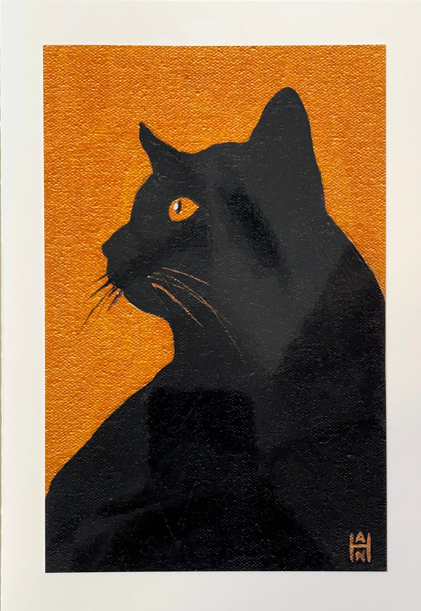 Best Friends Cat Greeting Cards by Stephanie Han