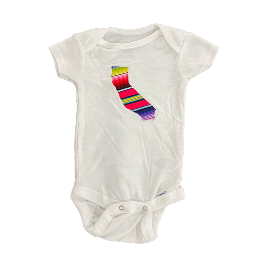 Cali Sarape Baby Onesie by Luna Impressions