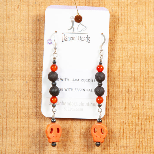 Dancin' Beads Lava Rock Earring Collection