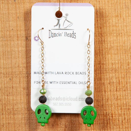 Dancin' Beads Lava Rock Earring Collection
