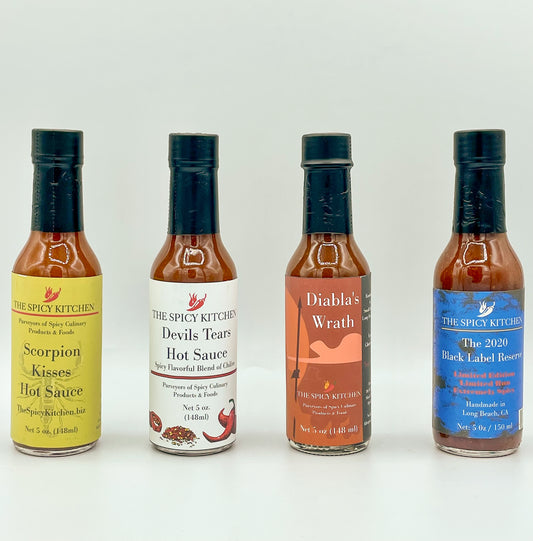 The Spicy Kitchen Hot Sauce Gift - Extreme Heat