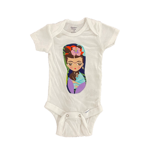 Frida Kahlo Baby Onesie by Luna Impressions