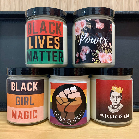 Scented Statement Candles by Vibes by Summer