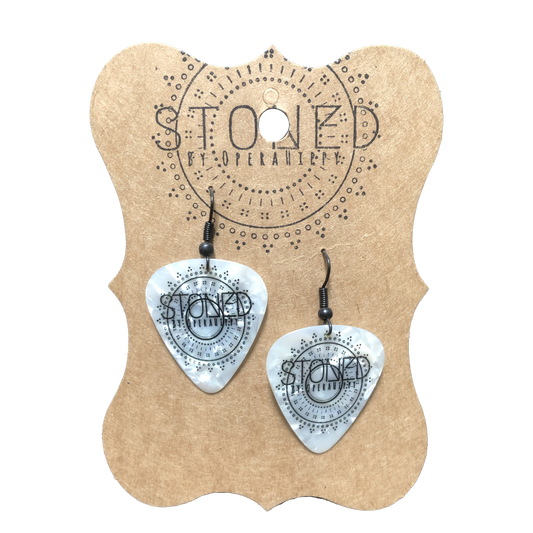 Guitar Pick Earrings