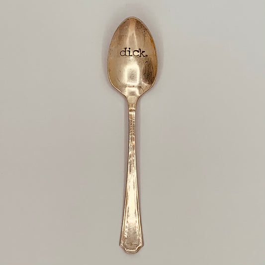 Richard Hand Stamped Upcycled Silverware by MJD