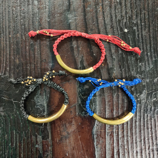 GFM Braided Bullet Casing Bracelet Collection