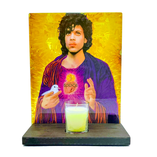 Glass Altar w Candle by Beau-Bear