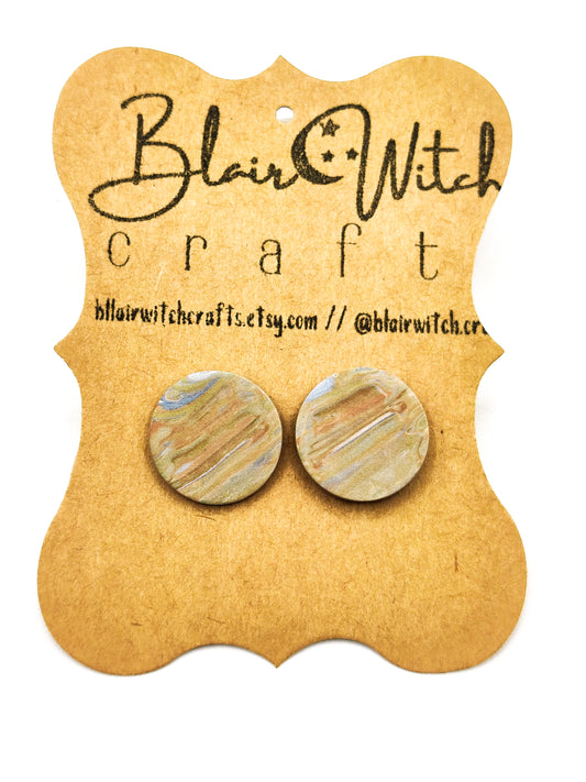 Polymer Clay Stud Earrings