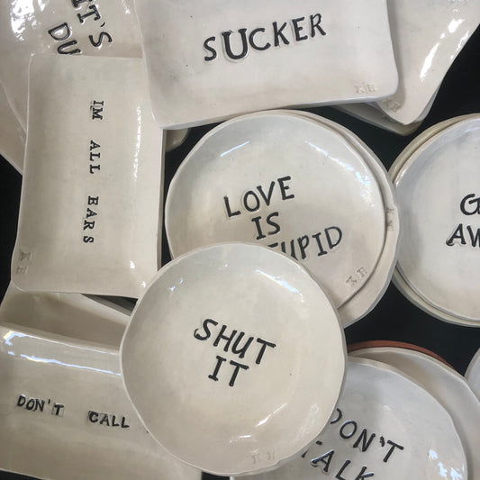 Attitude Ceramic Plates Collection