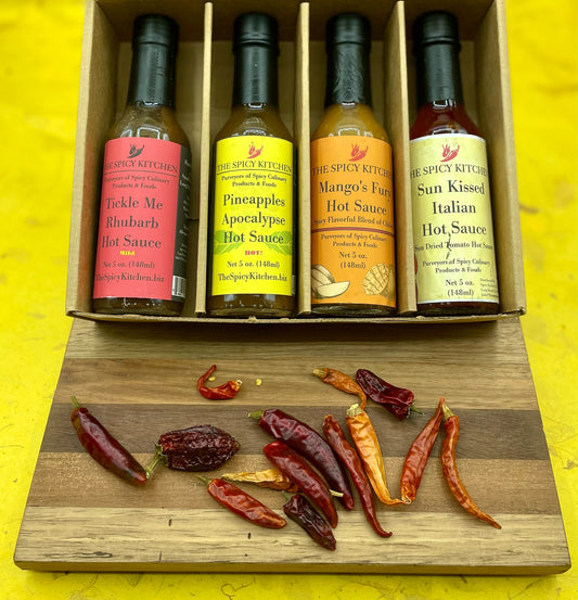 The Spicy Kitchen Hot Sauce Gift Set - Fruit Lovers