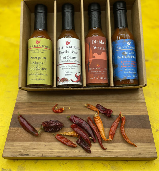 The Spicy Kitchen Hot Sauce Gift - Extreme Heat
