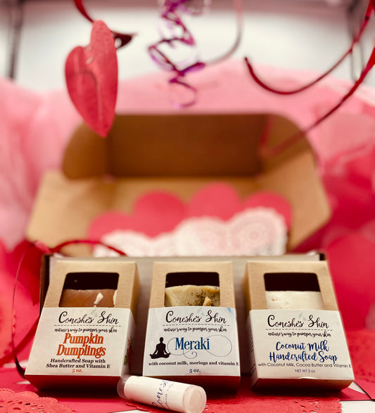 Gift Box of Coneshe's Soaps