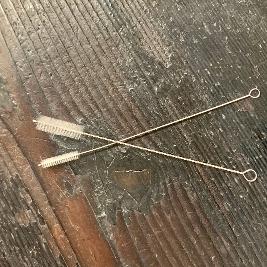 Stainless Steel Reusable Straw Brush / Cleaner