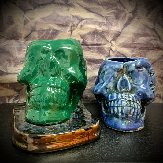 Ceramic Skull Head Planter Collection