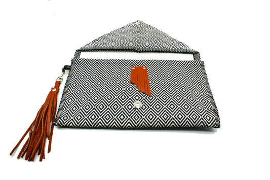 Adriane Handmade Fabric Clutch