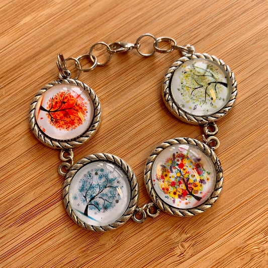 Glass-Coated Bracelets