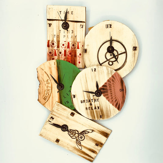 TiqueTile Ceramic Clock Collection