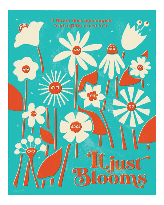 It Just Blooms Art Print by SASC