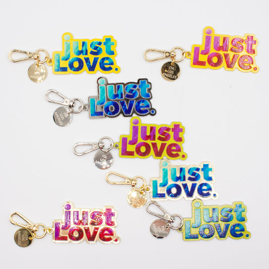 Just Love Keychain by Ivana