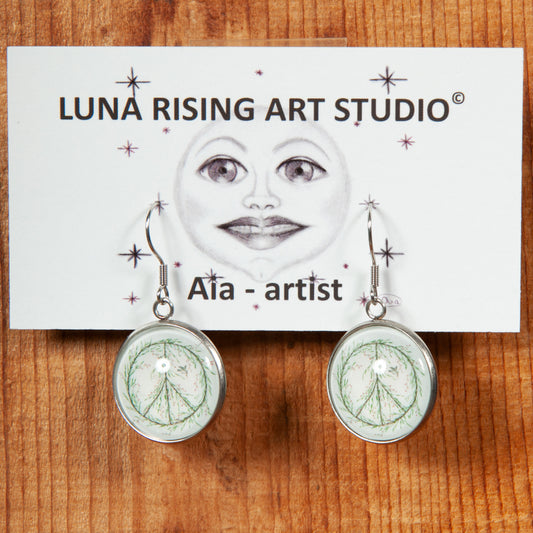 Peace Earrings
