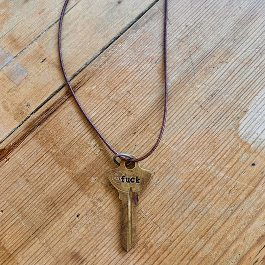 MJD Stamped Key Necklace Collection