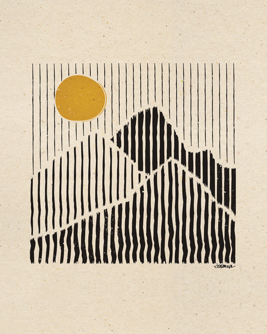 Mountain Art Print by SASC