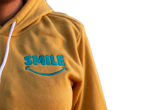 Mustard Hoodie by Smile