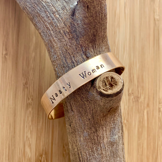 Ninotchka Stamped Message Cuffs Collection