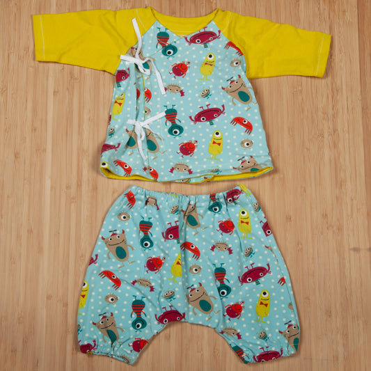 Kimono and Pant Set by Paloma & Porkchop