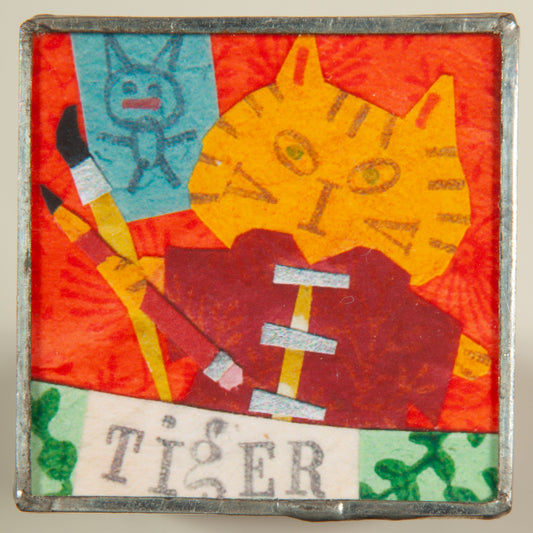 Chinese Zodiac Handmade Pins by Pat Wong