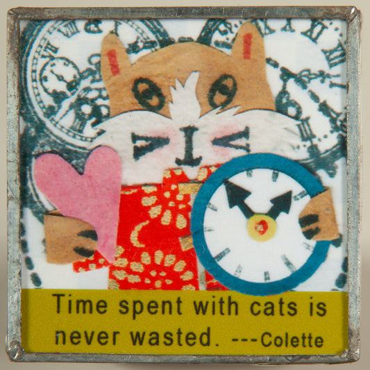 Cat Handmade Pins by Pat Wong