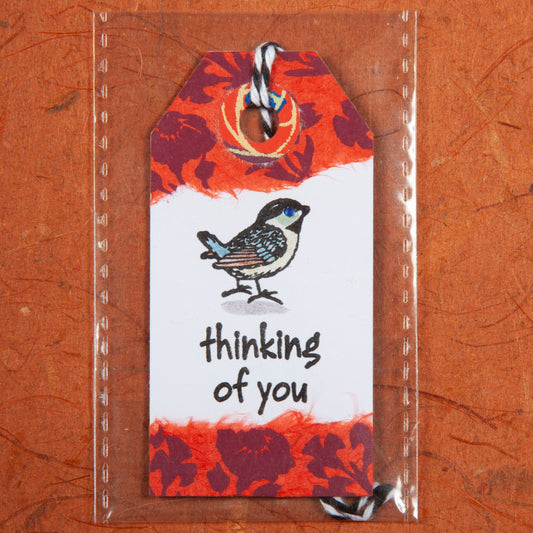 Miss You Handmade Gift Tags by Pat Wong