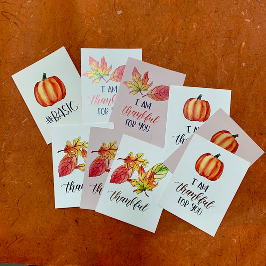 Autumn Holiday Cards by Quirks and Smirks
