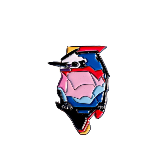 Bird Tattoo Art Enamel Pins by Ivana Tattoo