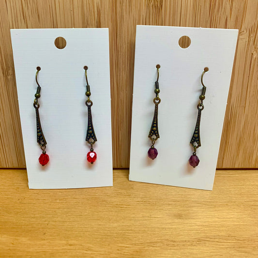 Skinny Filigree Earrings