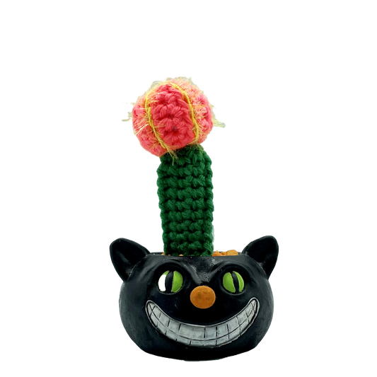 Halloween Crocheted Cacti by MeganLysbeth Crafts