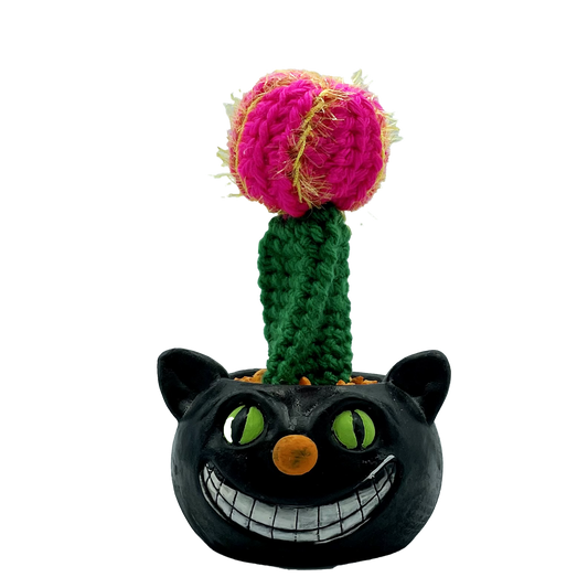 Halloween Crocheted Cacti by MeganLysbeth Crafts