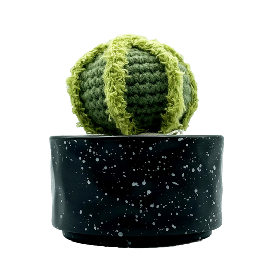 Small Crocheted Cacti by MeganLysbeth Crafts