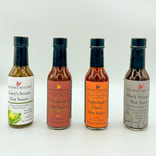 The Spicy Kitchen Hot Sauce Gift Set - Spice Lovers