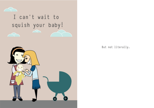New Baby Cards by Yellow Grass Greetings