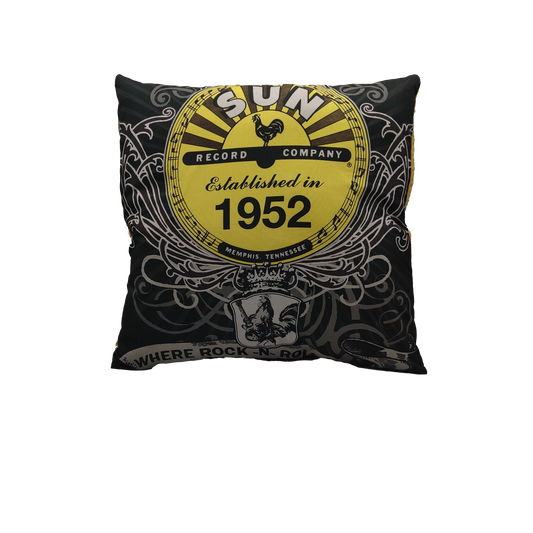 Sun Records 1952 Pillow by Forgotten Saints LA
