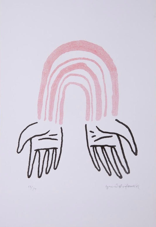 Wallrides Are Rainbows Print by Ignacio Villanueva