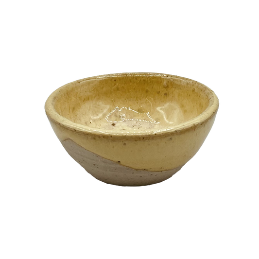 Tiny Pots with Natural/White Glaze by Sara Pilchman Ceramics