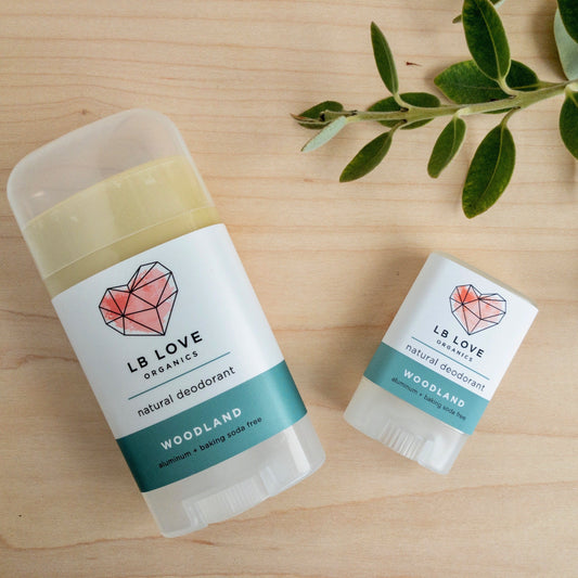 LB Love Organics Natural Deodorant Collection