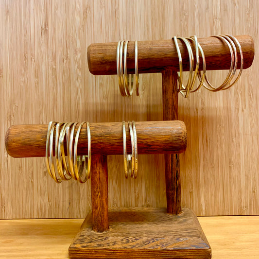Ninotchka Brass Bangle Collection